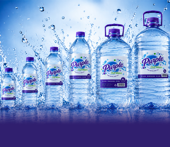 Purple Water product range